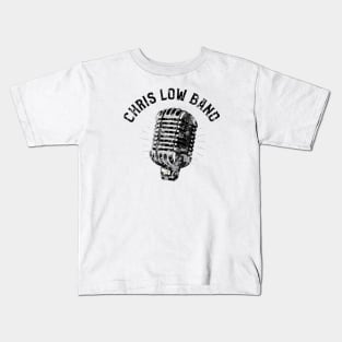 Chris Low Band Microphone Kids T-Shirt